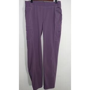 Eddie Bauer Cargo Hiking Pants - Women's Size 12 - 90% Polyester 10% Spandex